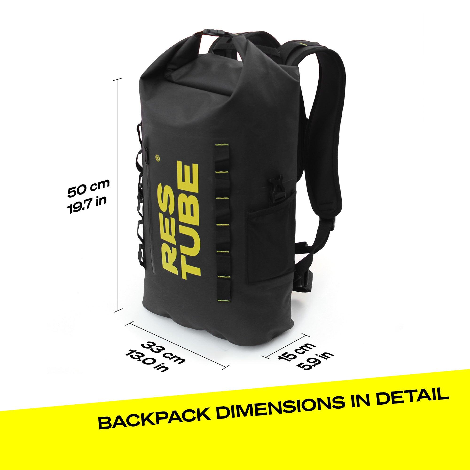 RESTUBE Coast 25L – Mochila roll-top resistente à água 4/6