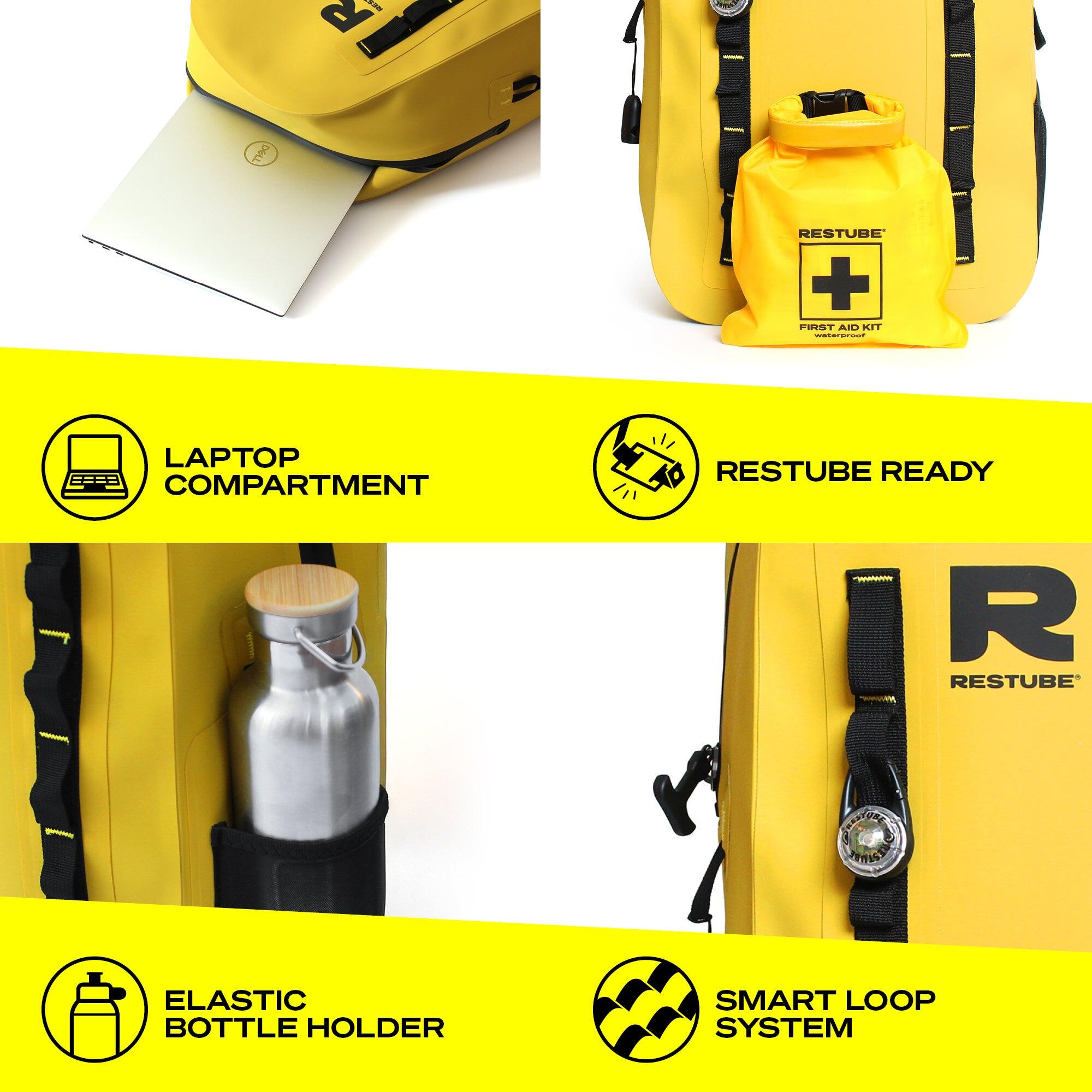 RESTUBE Ocean 28L – Zaino outdoor 100% impermeabile 7/7