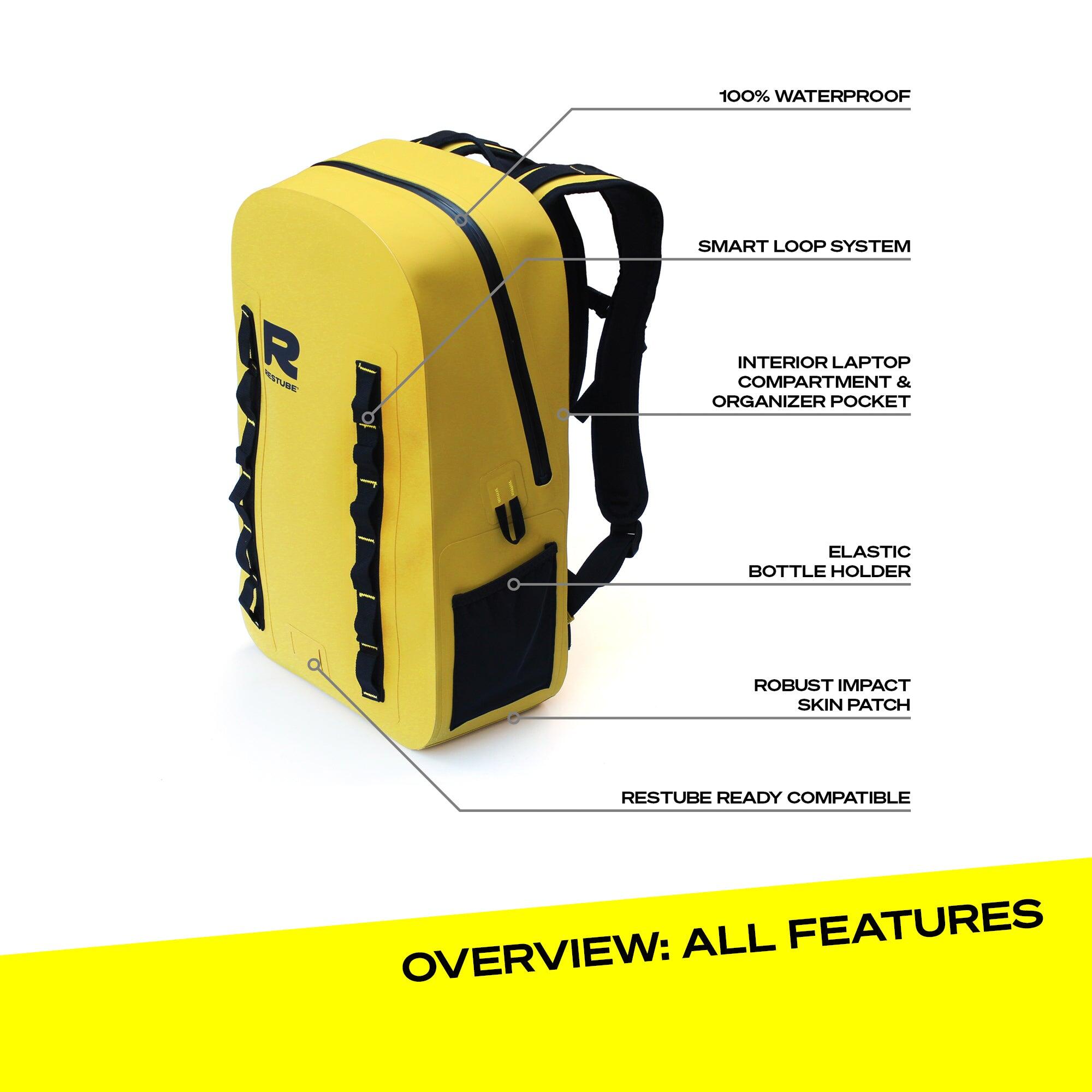 RESTUBE Ocean 28L – Zaino outdoor 100% impermeabile 4/7