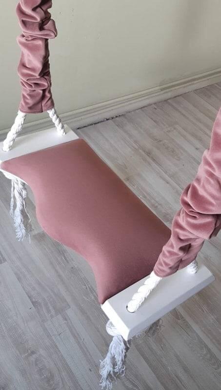 balançoire à vagues rose 4/7