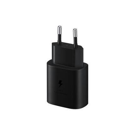 Ładowarka Samsung 25W USB‑C z kablem 1 m, czarna