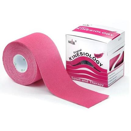 BANDE DE KINESIOLOGIE SPORT TAPE 5mx5cm rose