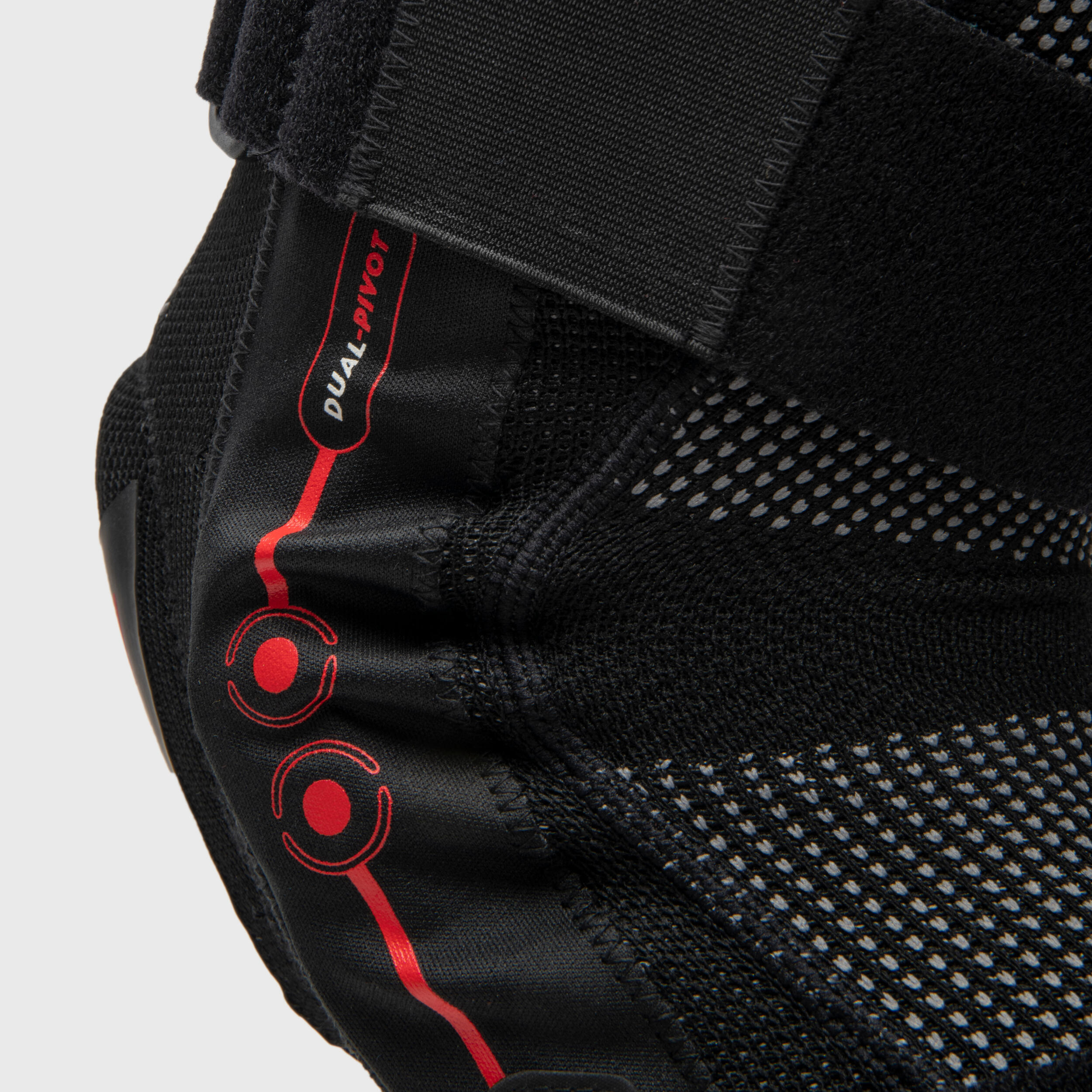 Genouillère de maintien ligamentaire gauche/droite Adulte- Genouillère R900 noir 7/8