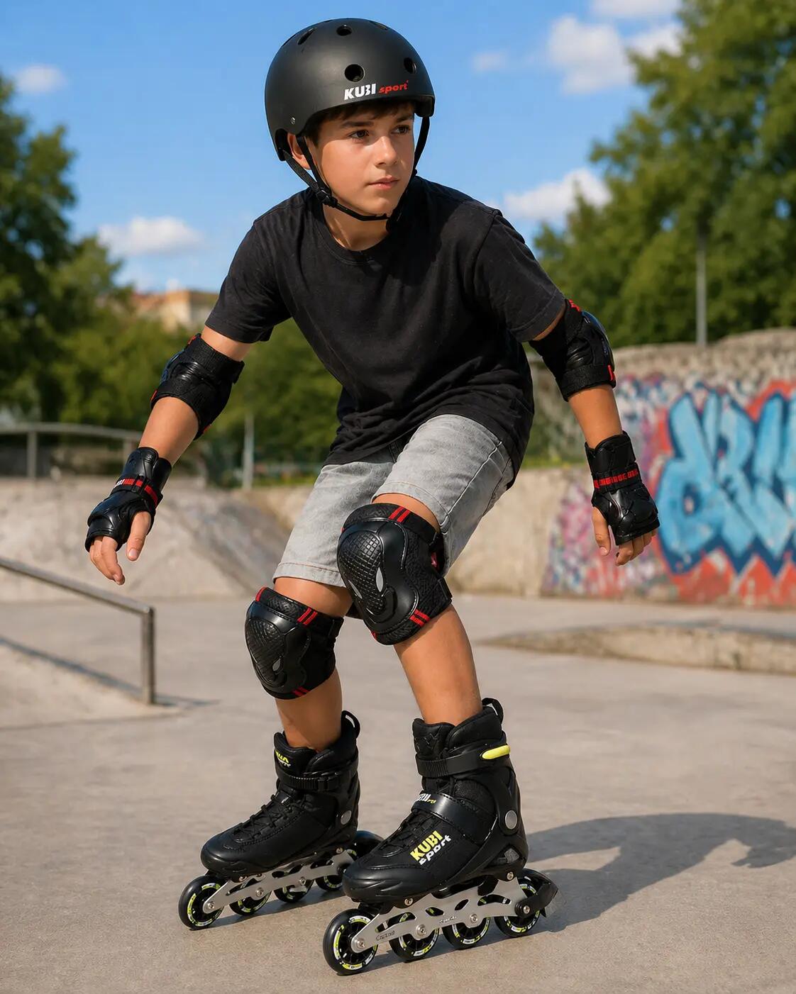 Set von Protektoren für Rollschuhe CS204K 3/3