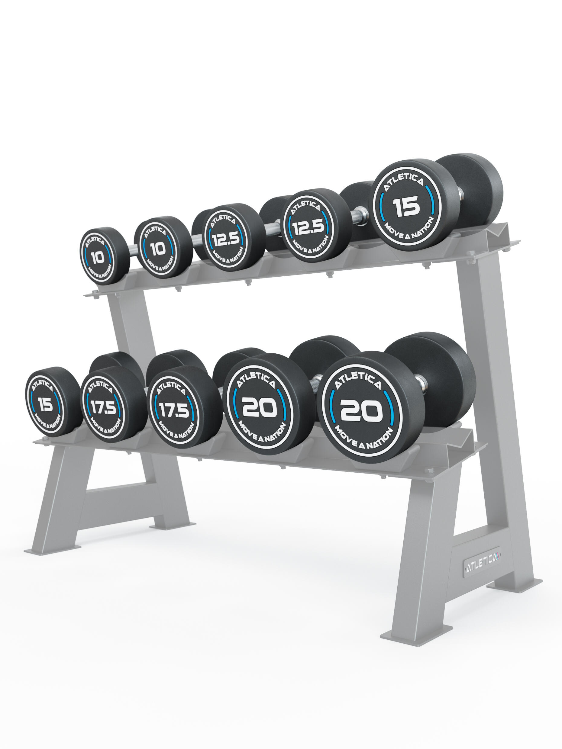 Rundhanteln PRO | Set 2 - Fortgeschritten | 10 - 20kg 2/2