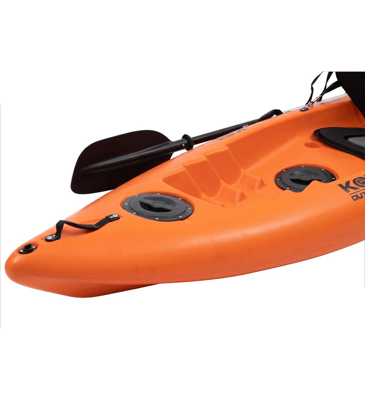 Caiaque Rígido 1 Lugar Sit-On-Top Passeio Shark 260 KOL Outdoor Laranja 3/5