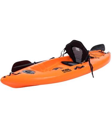 Kayak rigide Sit-on-top Shark 260 KOL Outdoor Orange - 1 place 17 kg