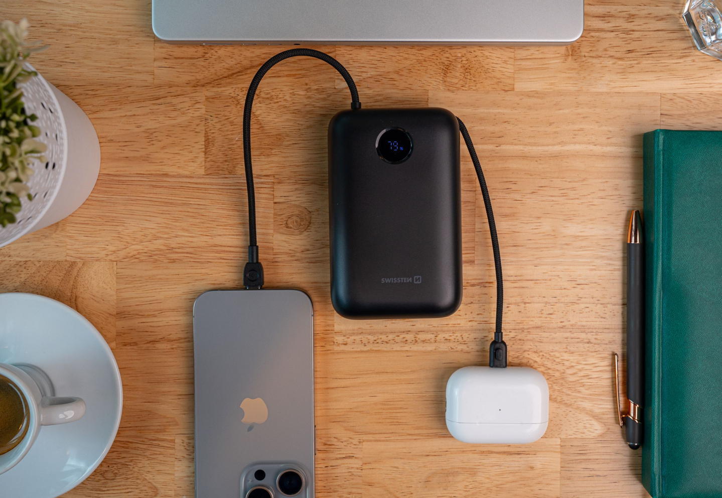 Powerbank SWISSTEN VoltBox 35W 30.000mAh 6/7