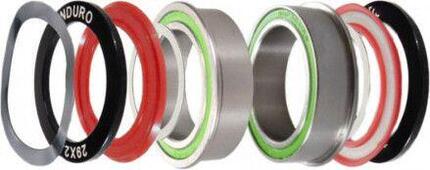Enduro Bearings Press In BB86/92 trapas voor DUB Zilver