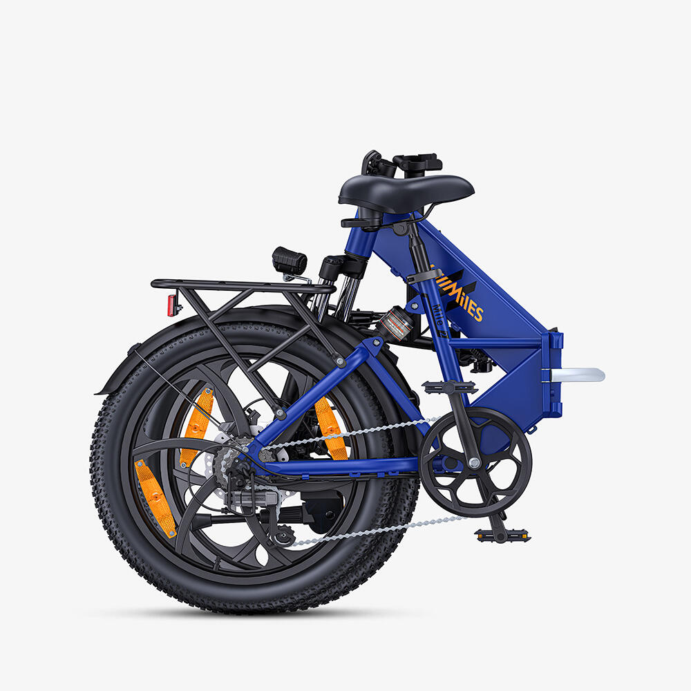 Mile 2 Bicicletta elettrica pieghevole 36V 13Ah, pneumatici larghi 20×3,0 pollic 7/7