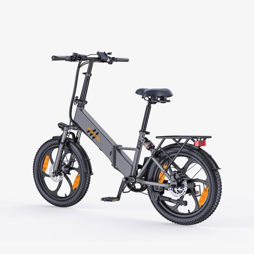 Bicicletta elettrica pieghevole HillMiles Mile 2 con batteria da 36V 13AH 3/4