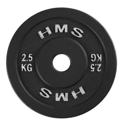 Disque en fonte pour musculation, diamètre 31 mm, HMS TCN