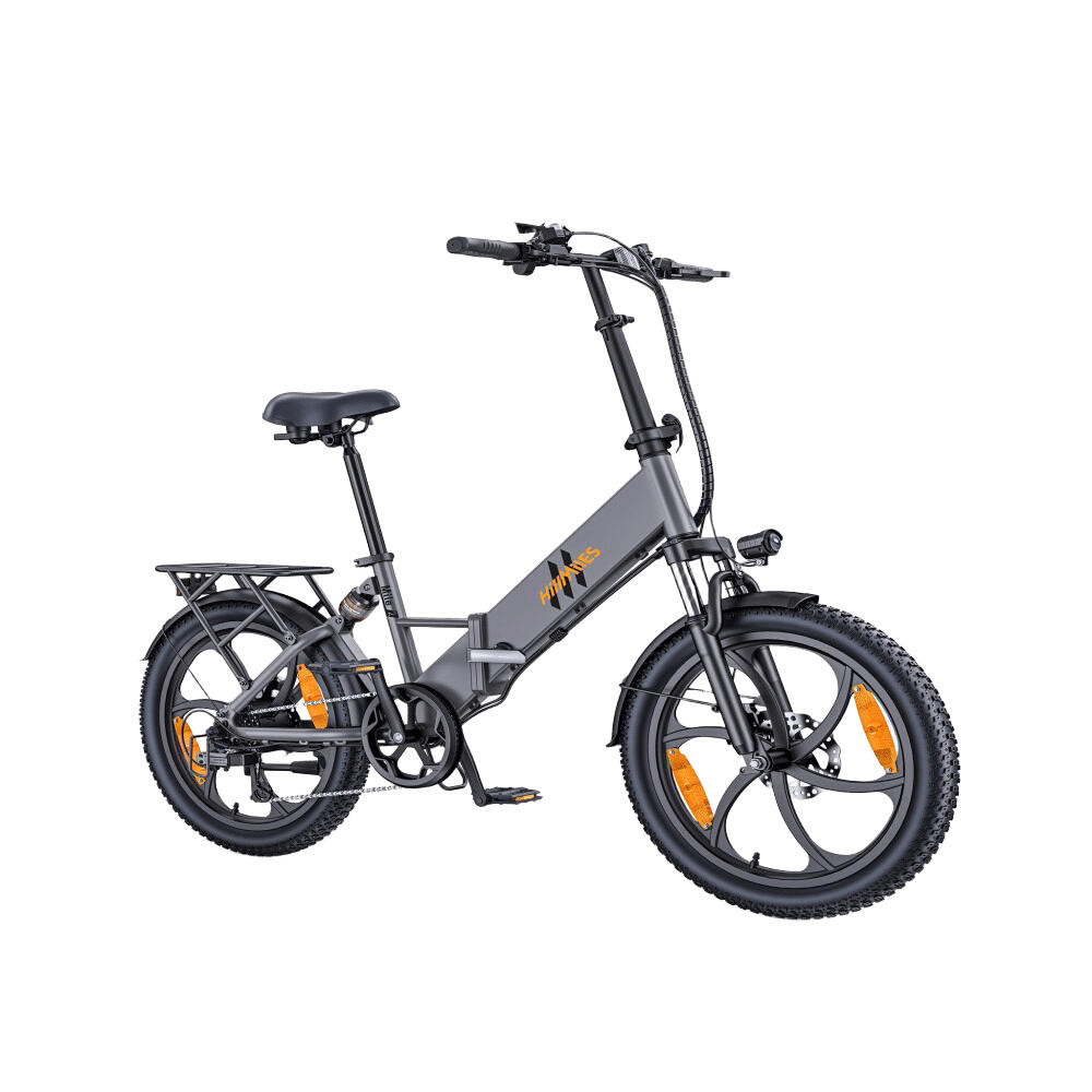 HillMiles Mile 2 Folding Electric Bike with 36V 13AH Battery,250W