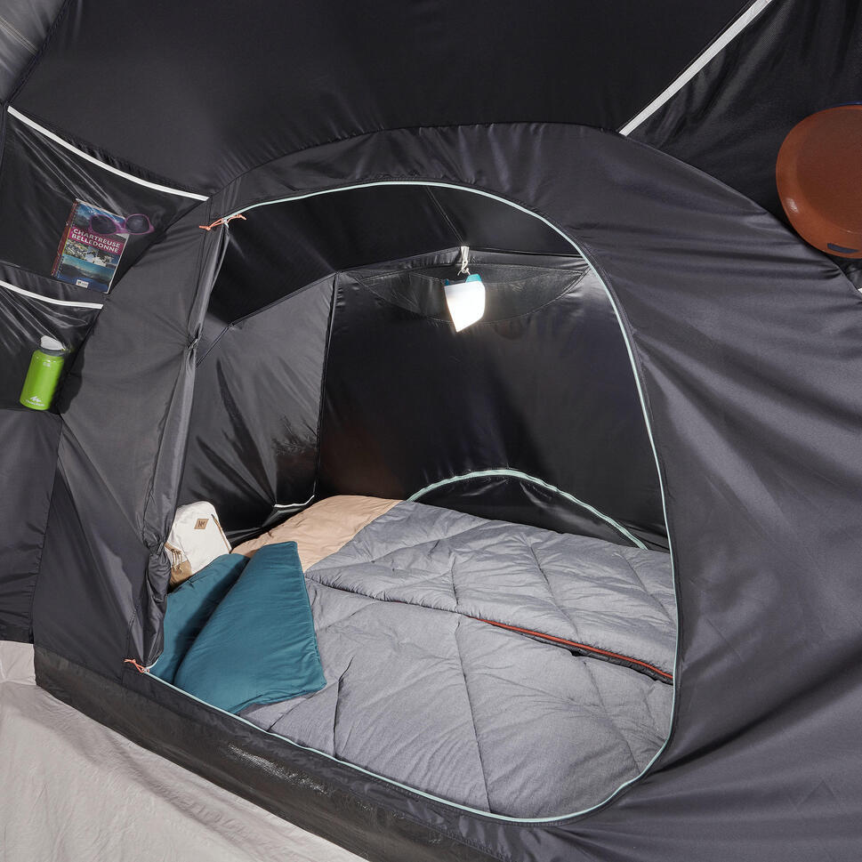 Tenda de campismo com varetas ARPENAZ 4.2 F&B - Segunda Vida: Muito Bom 3/4