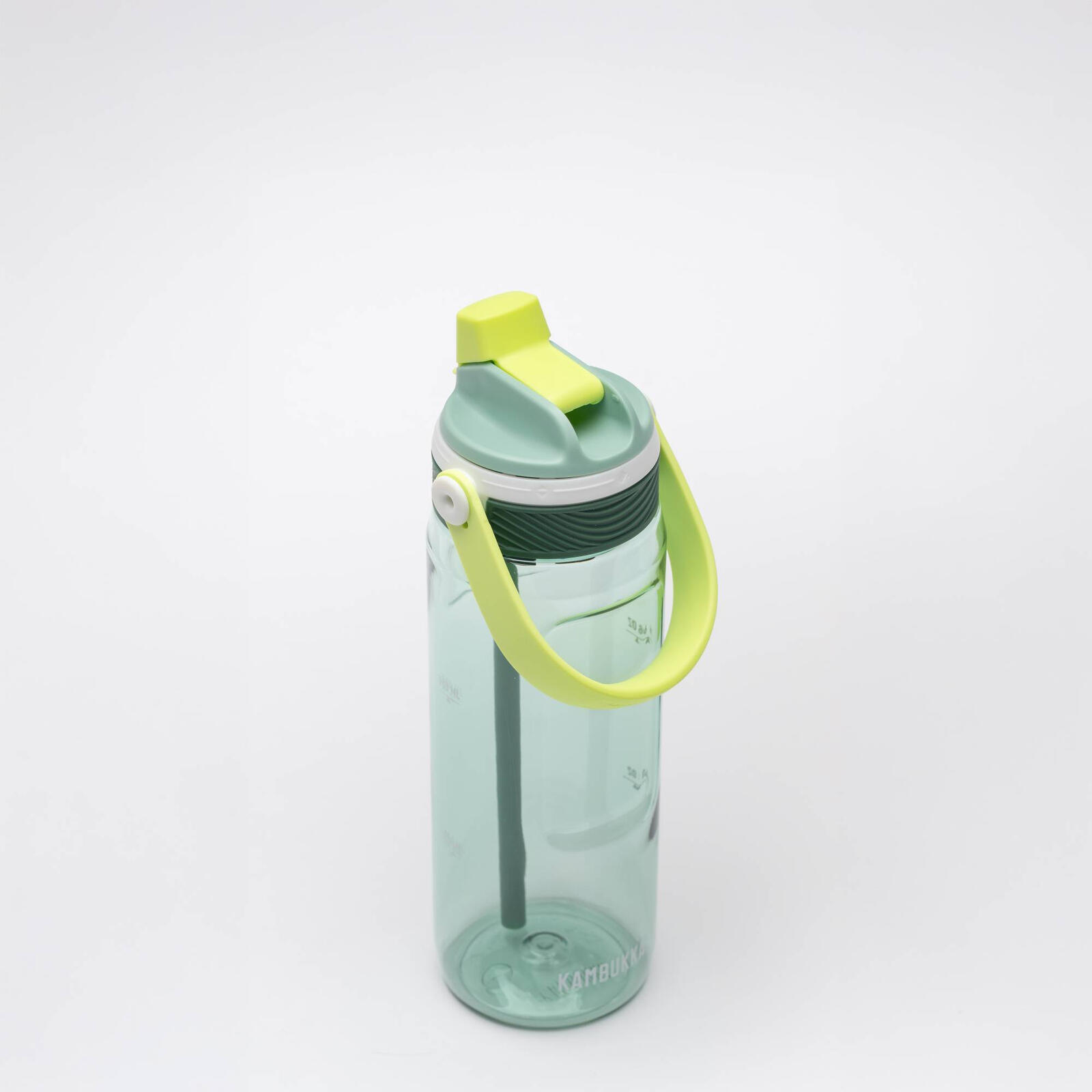 Butelka ze słomką z tritanu bidon sportowy na wodę Dupla 750ml - Pine Forest 2/7