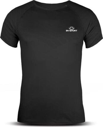 T-Shirt Running BV Sport Aerial Court Noir Homme