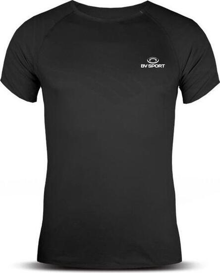 T-Shirt Running BV Sport Aerial Court Noir Homme