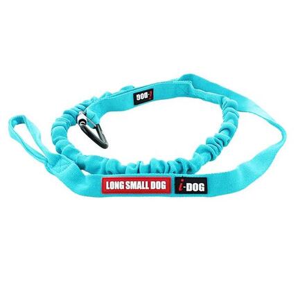 Longe de traction OPALE ALM caniVTT, vélo 240cm bleu V2 - SMALL DOG