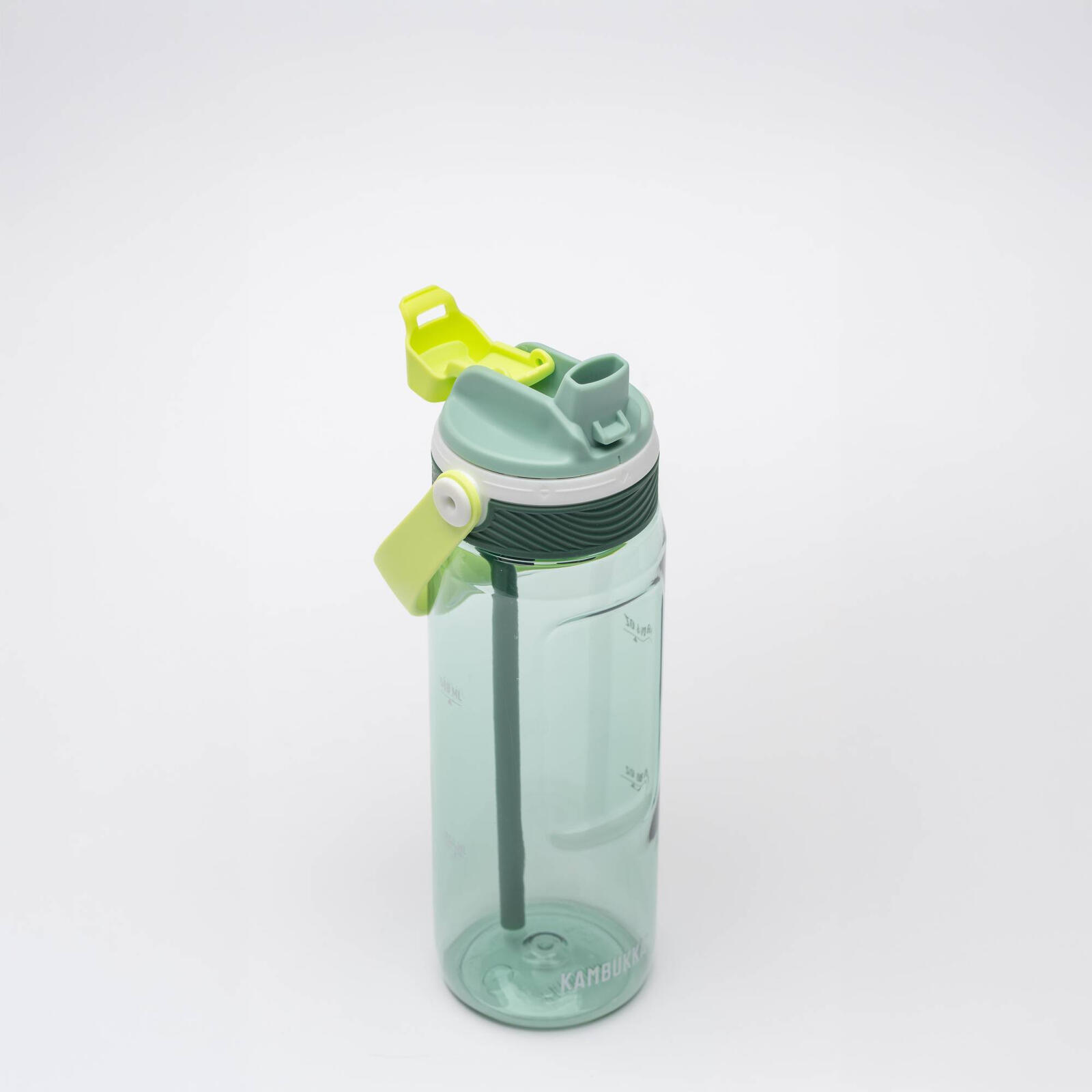 Butelka ze słomką z tritanu bidon sportowy na wodę Dupla 750ml - Pine Forest 4/7