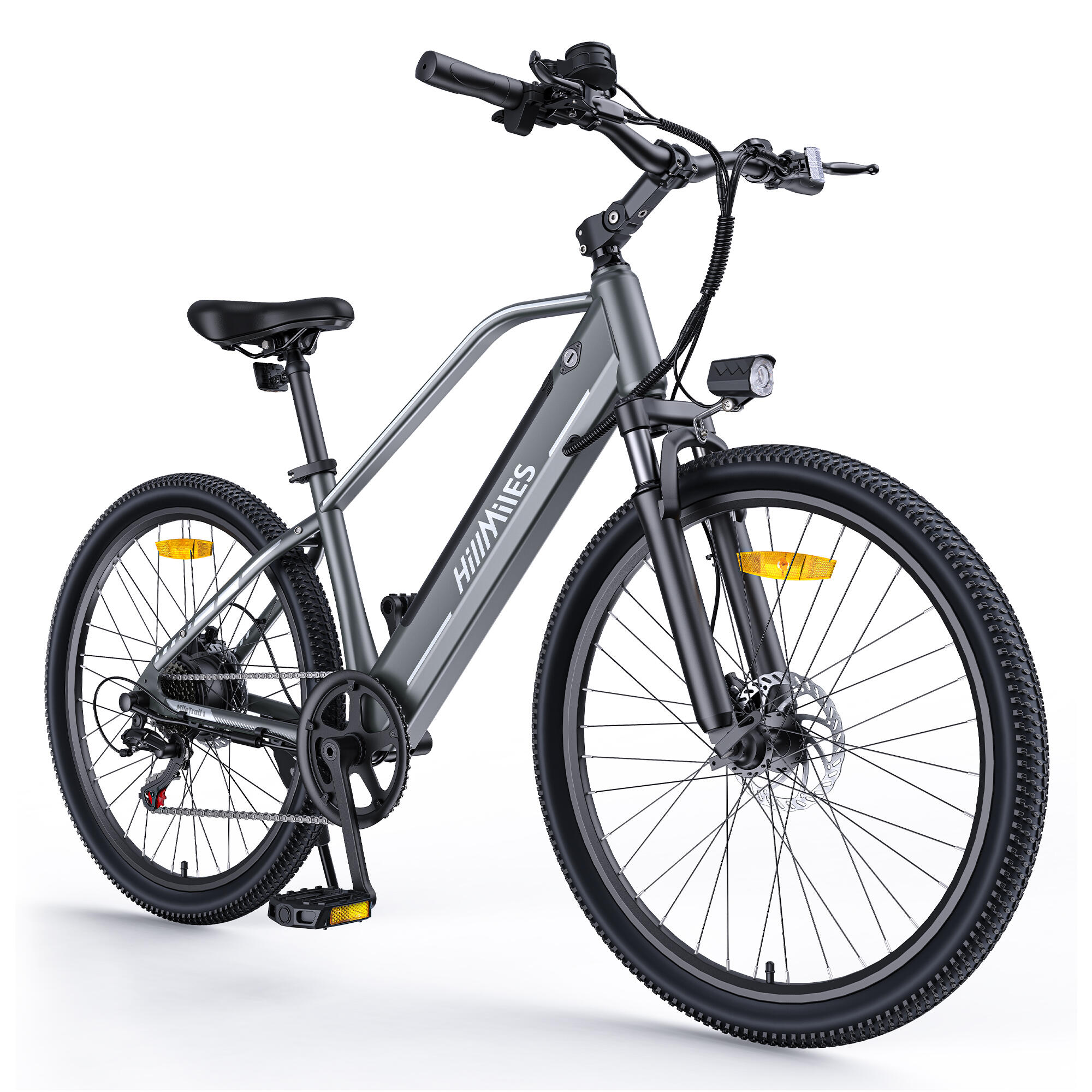 HILLMILES MileTrail 1 Bicicletă electrică all-terrain cu baterie de 36V 13Ah