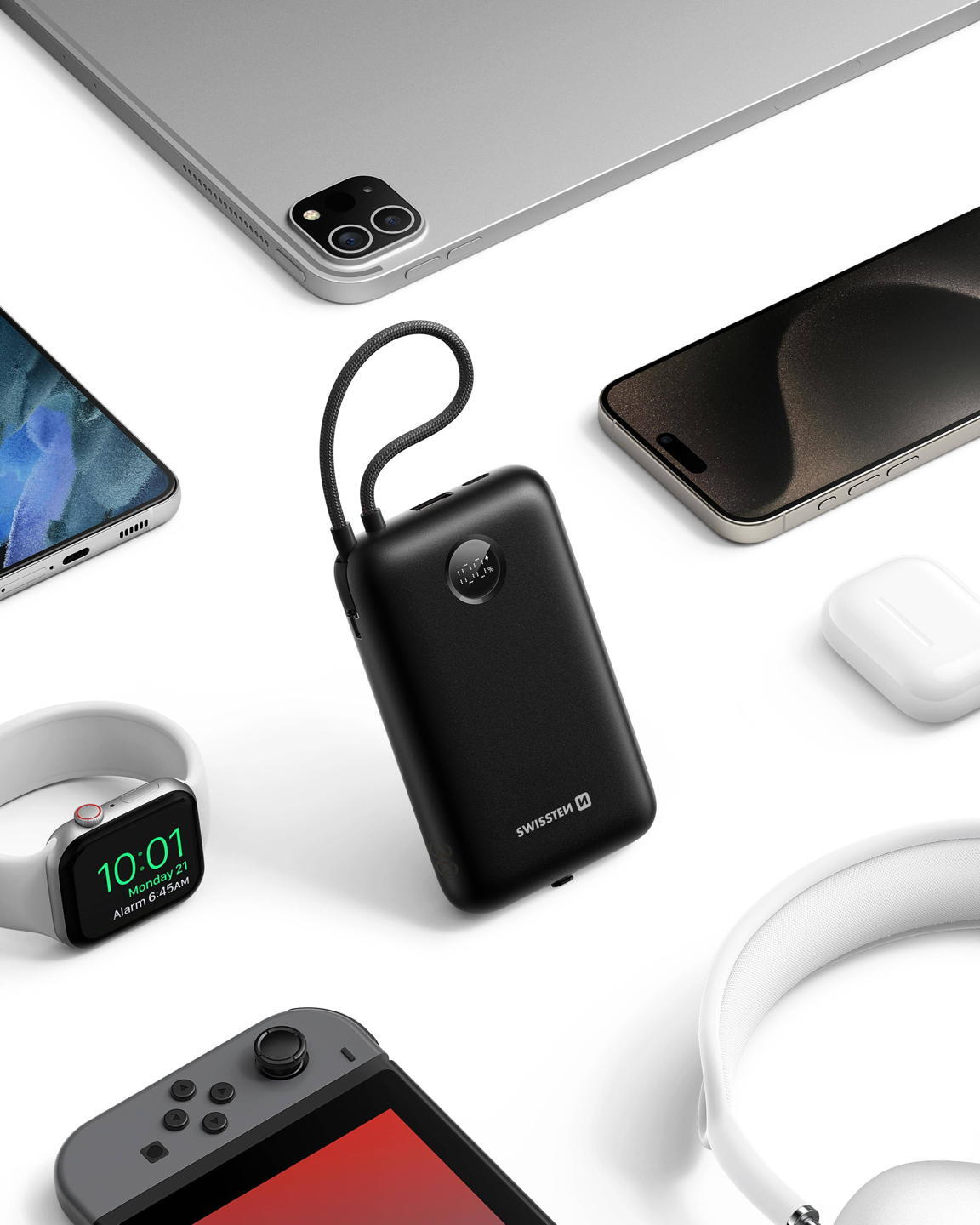 Powerbank SWISSTEN VoltBox 35W 20.000mAh 3/7