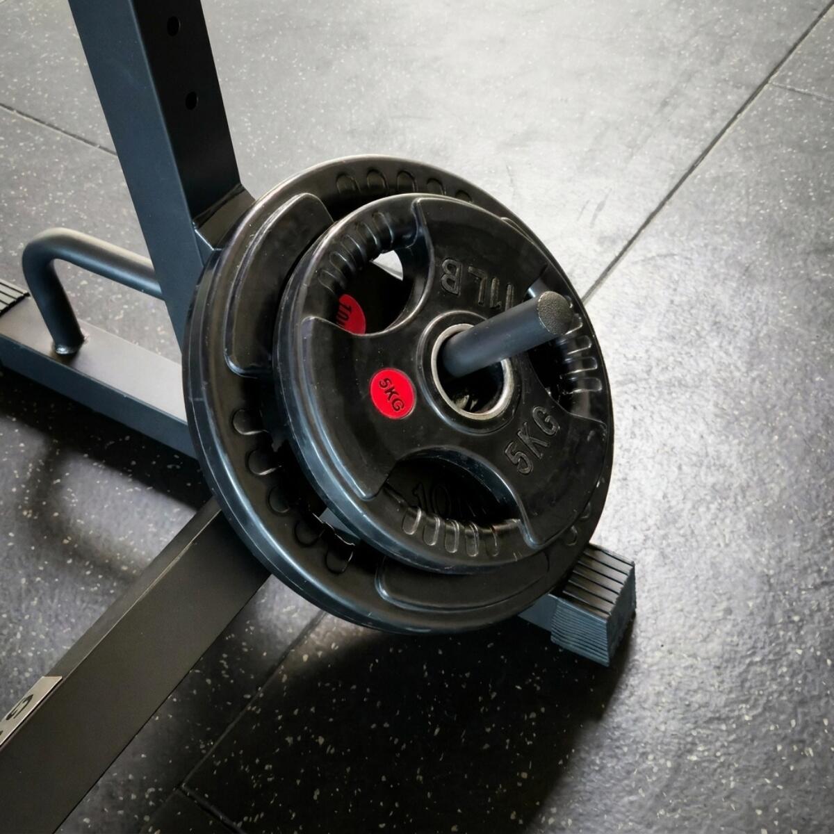 Rack per squat regolabile in larghezza e altezza GladiatorFit 3/5