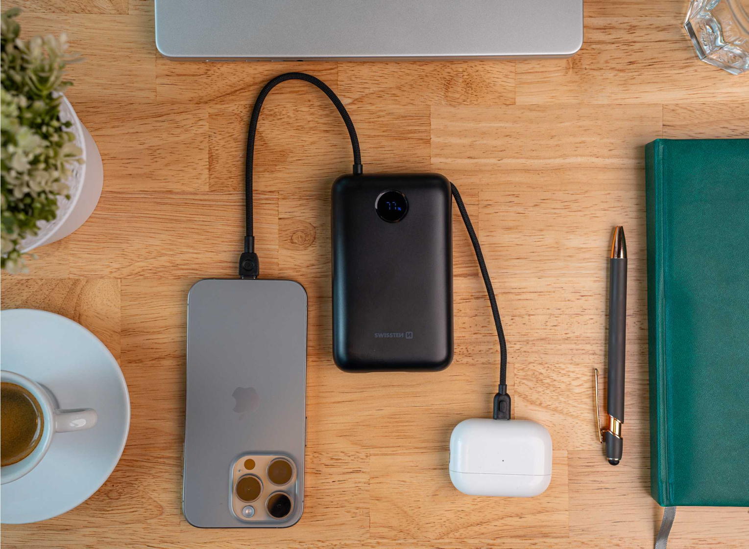 Powerbank SWISSTEN VoltBox 35W 20.000mAh 6/7