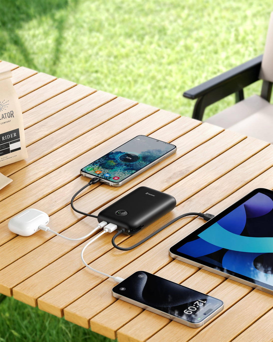 Powerbank SWISSTEN VoltBox 35W 20.000mAh 5/7