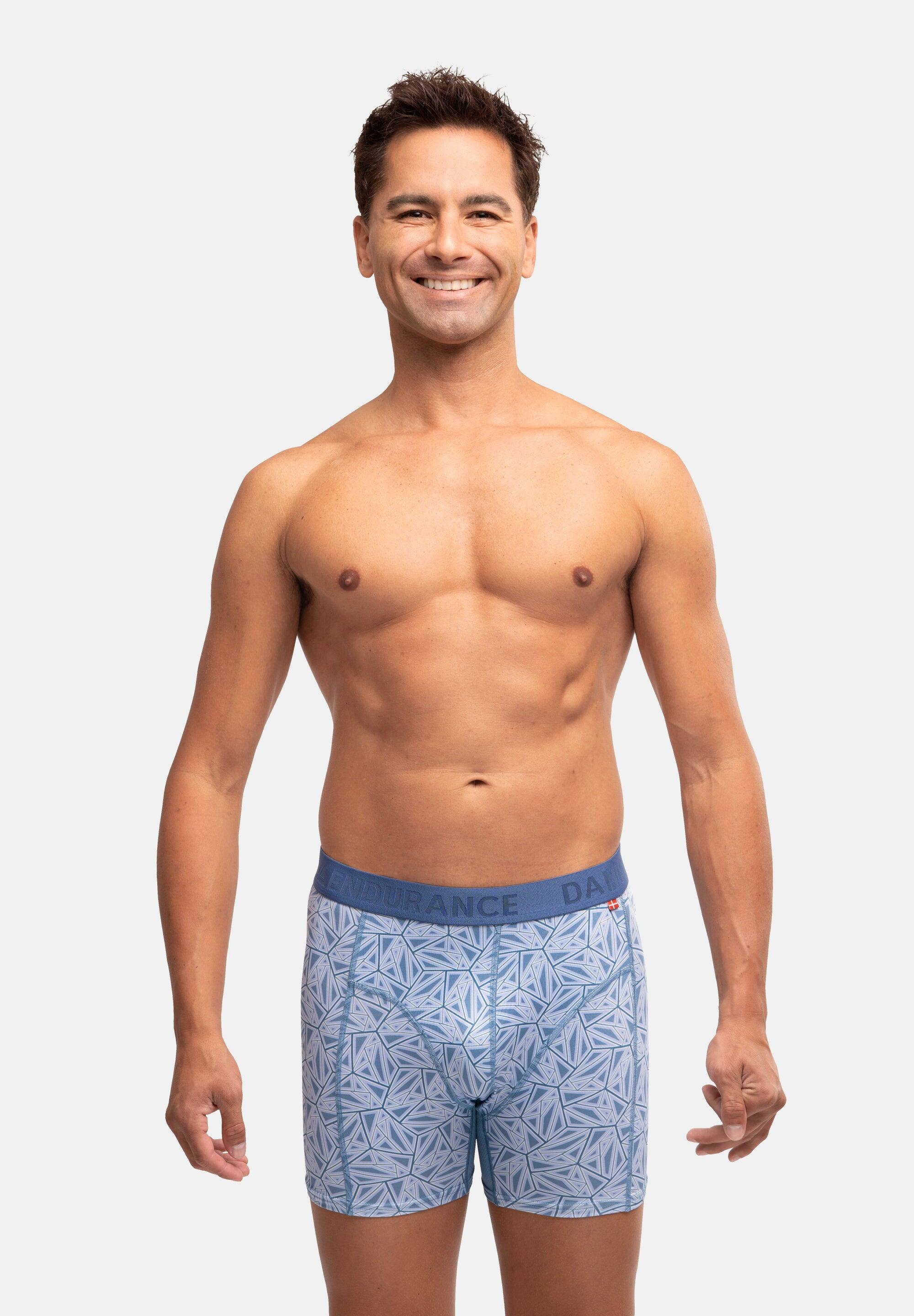 Boxer sportivi da uomo 3 paia Traspiranti e ad Asciugatura Rapida 3/6