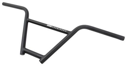 BMX Lenker KHE PRISM 9 Zoll 4-teilig schwarz