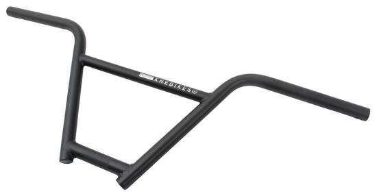 BMX Lenker KHE PRISM 9 Zoll 4-teilig schwarz