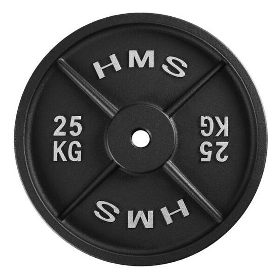Disque en fonte pour musculation, diamètre 31 mm, HMS TCN