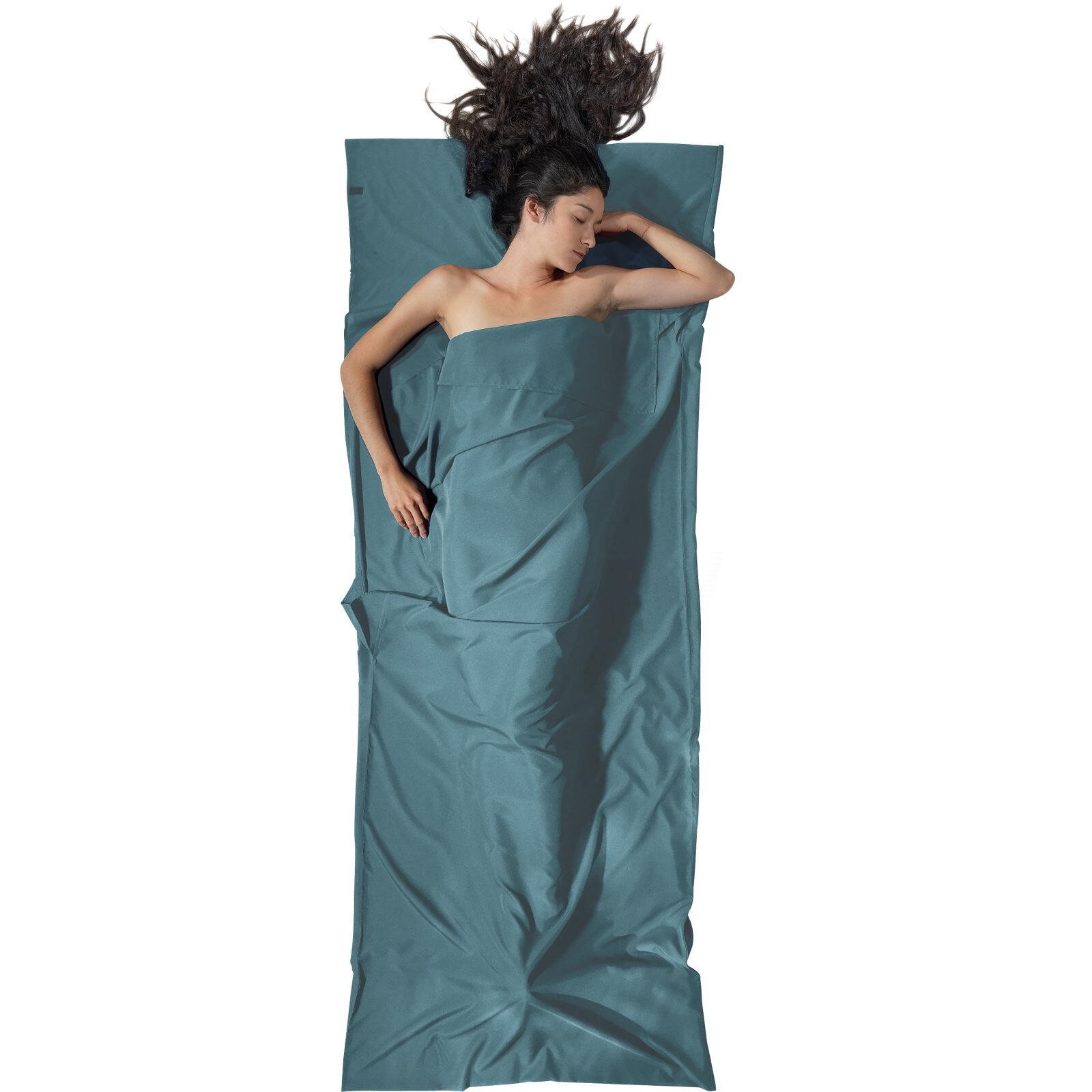 Inlett Lyocell TravelSheet eucalyptus green 3/7