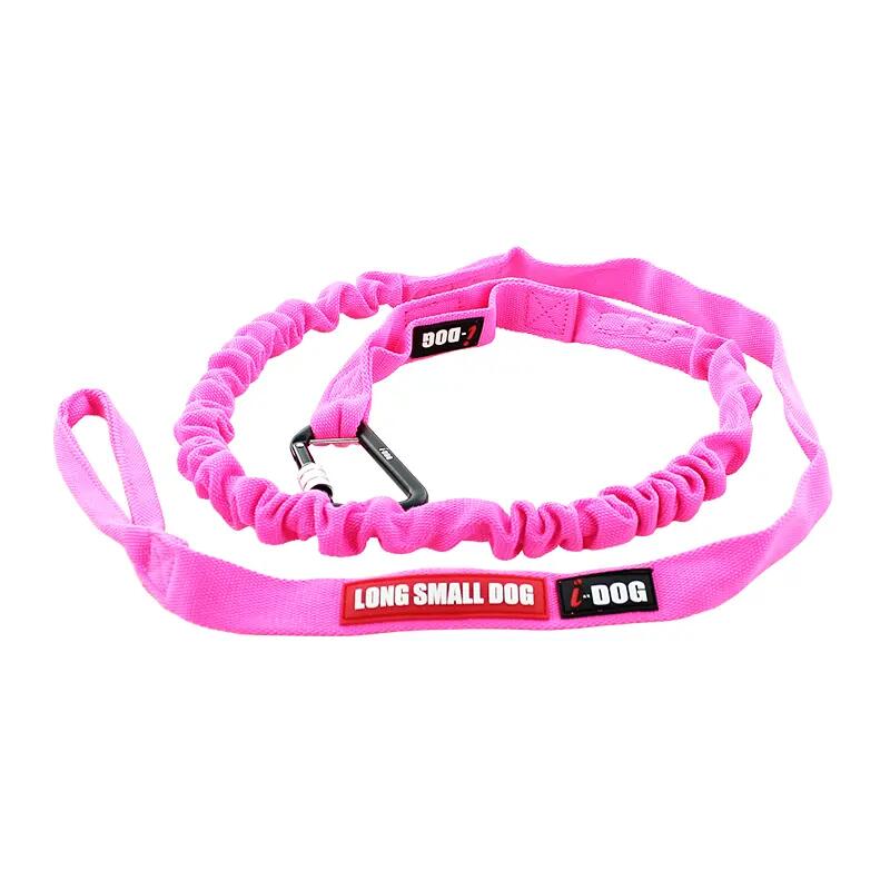 Longe de traction OPALE ALM caniVTT, vélo 240cm rose V2 - SMALL DOG 1/1