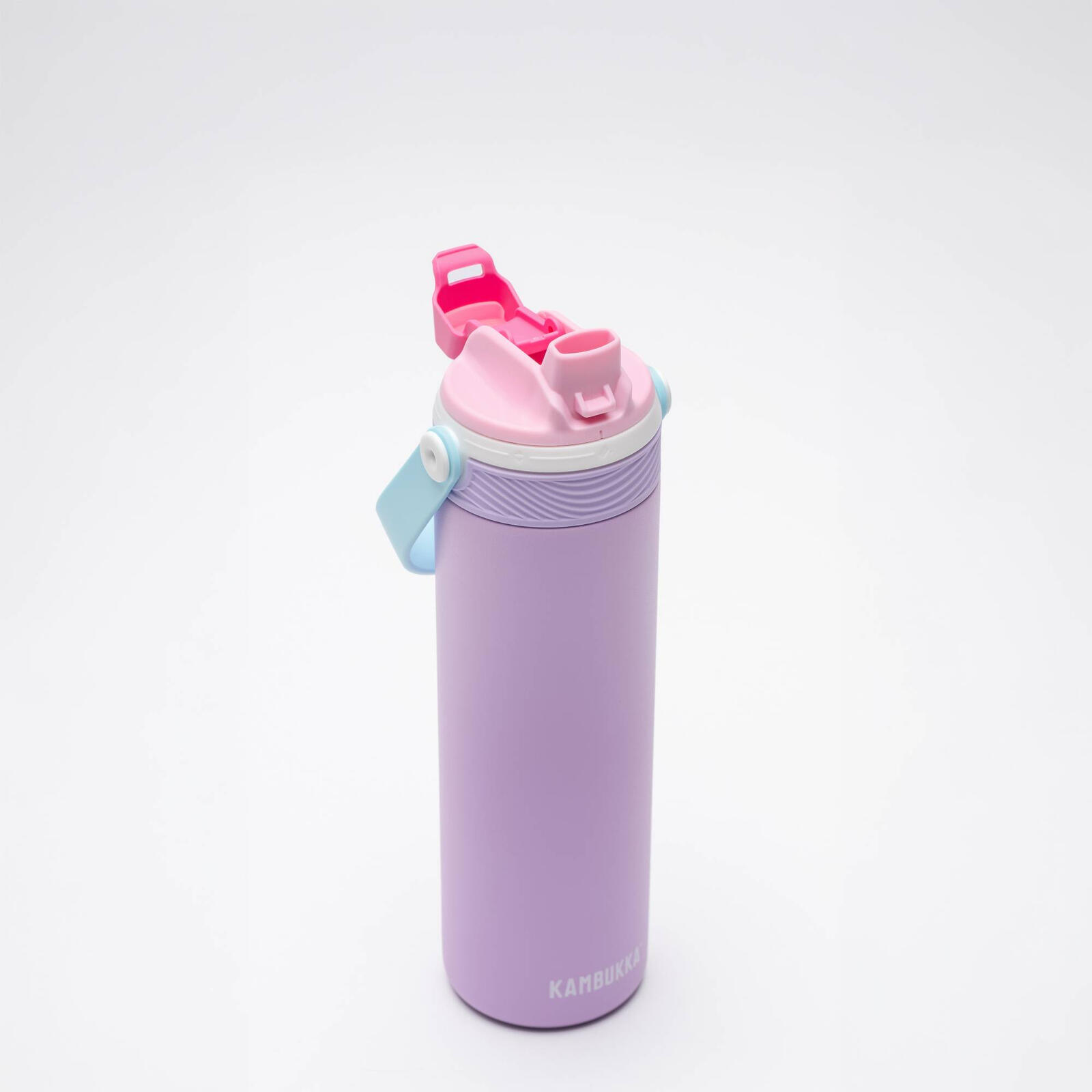 Butelka termiczna na wodę ze słomką termos Dupla Insulated 600ml - Lilac Puff 3/7