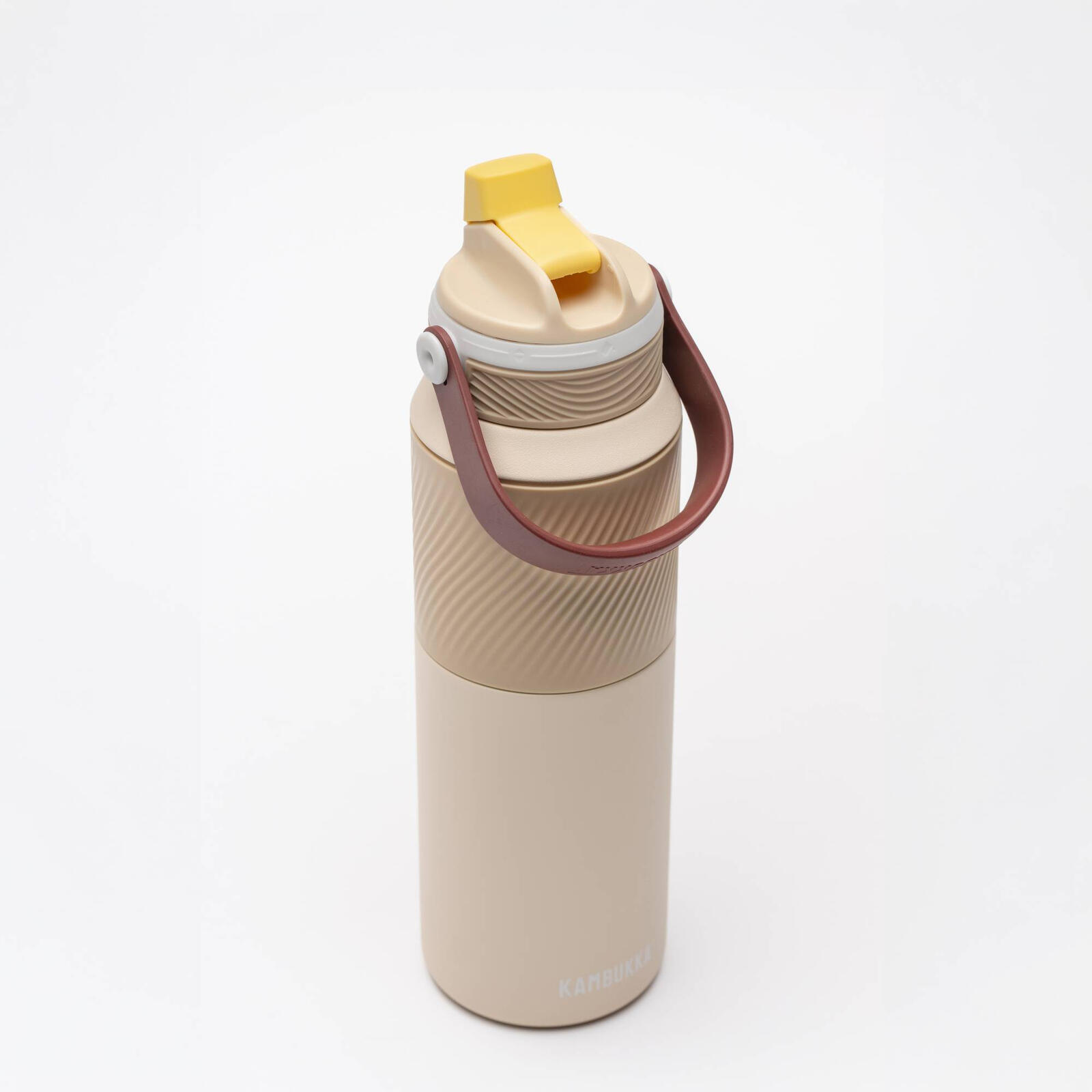 Butelka termiczna na wodę termos ze słomką Dupla Insulated 1000ml - Desert Sand 2/7