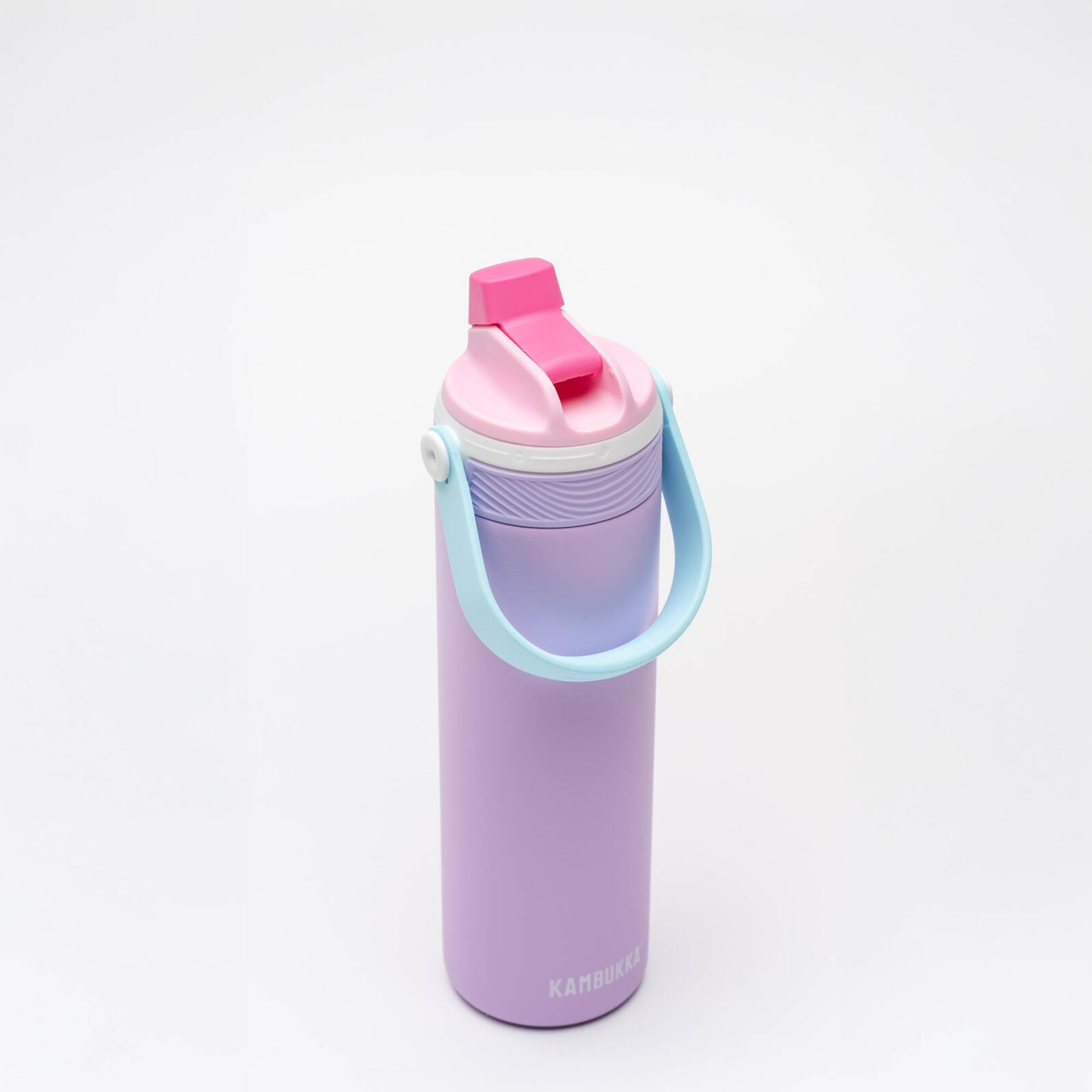 Butelka termiczna na wodę ze słomką termos Dupla Insulated 600ml - Lilac Puff 2/7
