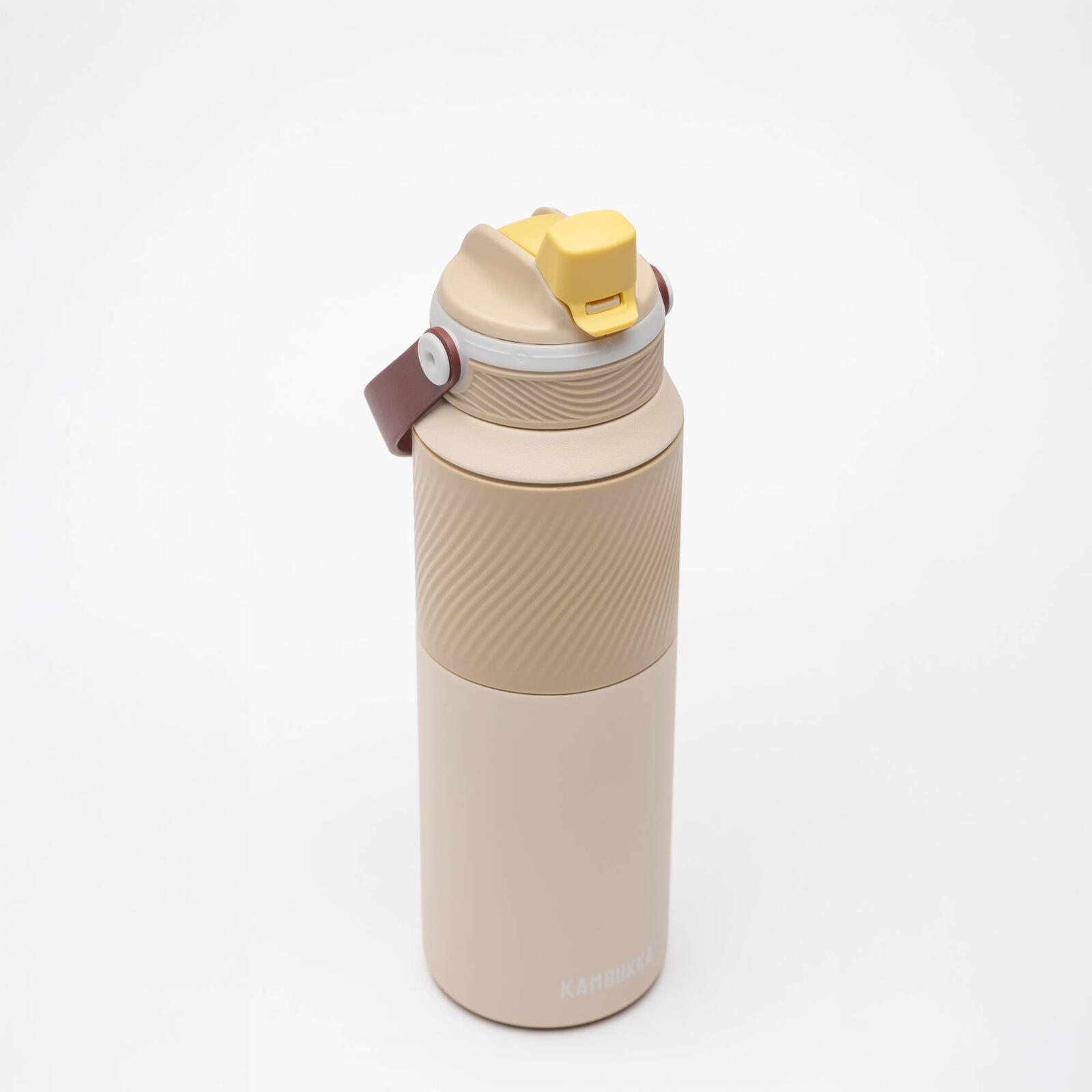 Butelka termiczna na wodę termos ze słomką Dupla Insulated 1000ml - Desert Sand 5/7