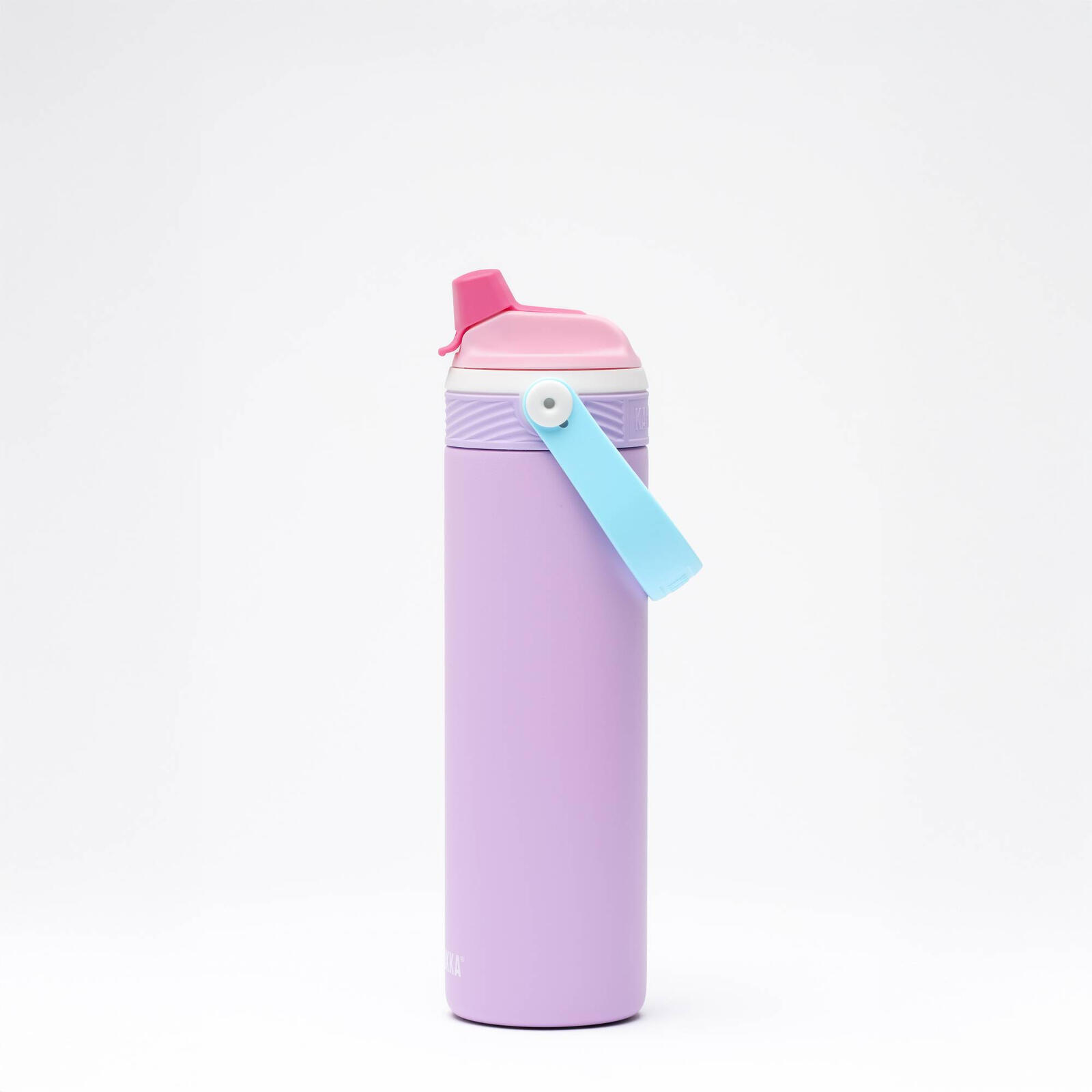 Butelka termiczna na wodę ze słomką termos Dupla Insulated 600ml - Lilac Puff 5/7