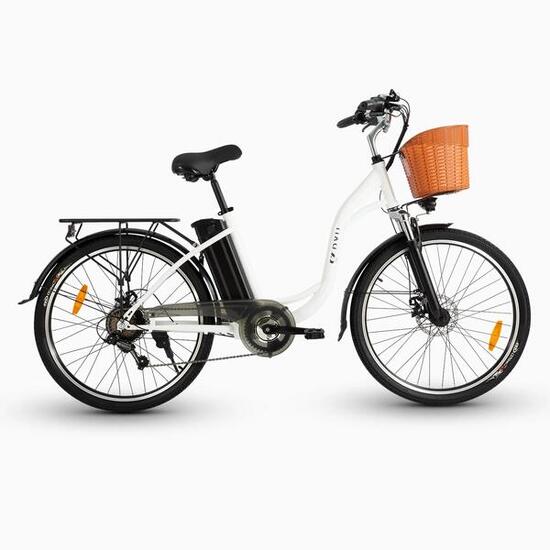 DYU C6 elektrische fiets - Krachtige motor, grote actieradius, ideaal voor stads