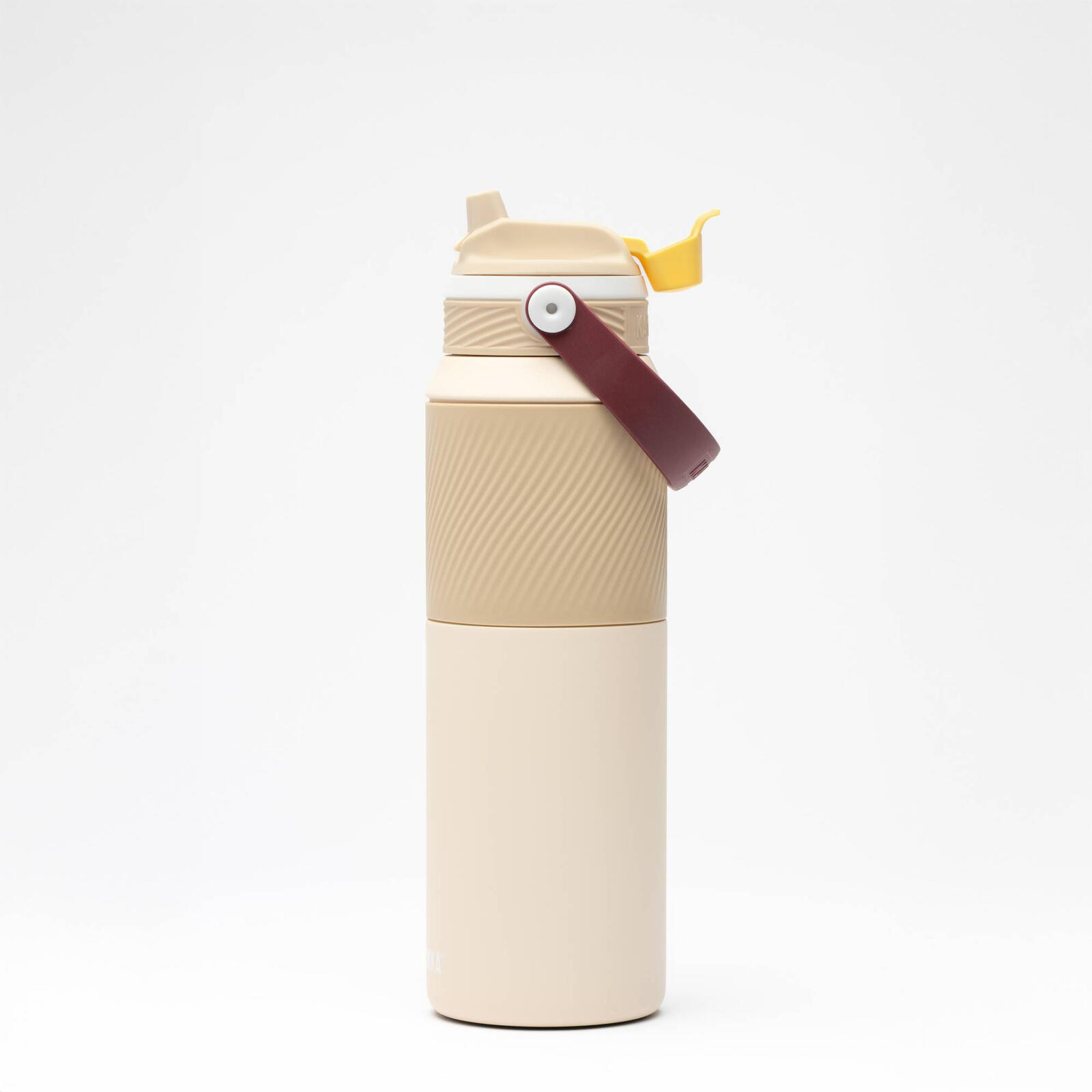 Butelka termiczna na wodę termos ze słomką Dupla Insulated 1000ml - Desert Sand 4/7