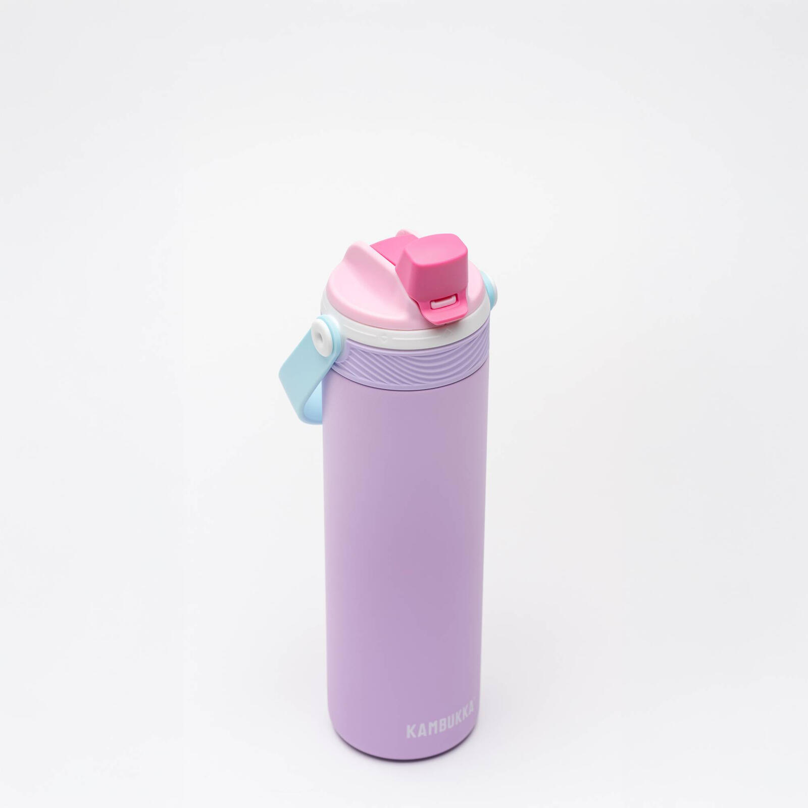 Butelka termiczna na wodę ze słomką termos Dupla Insulated 600ml - Lilac Puff 4/7