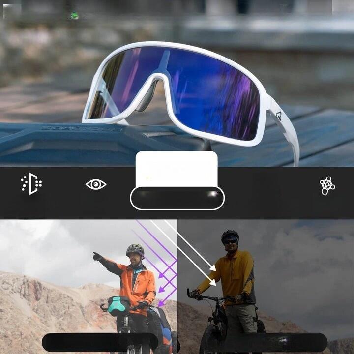 Fotochromatische zonnebril met UV400-bescherming. ROCKBROS 3/3