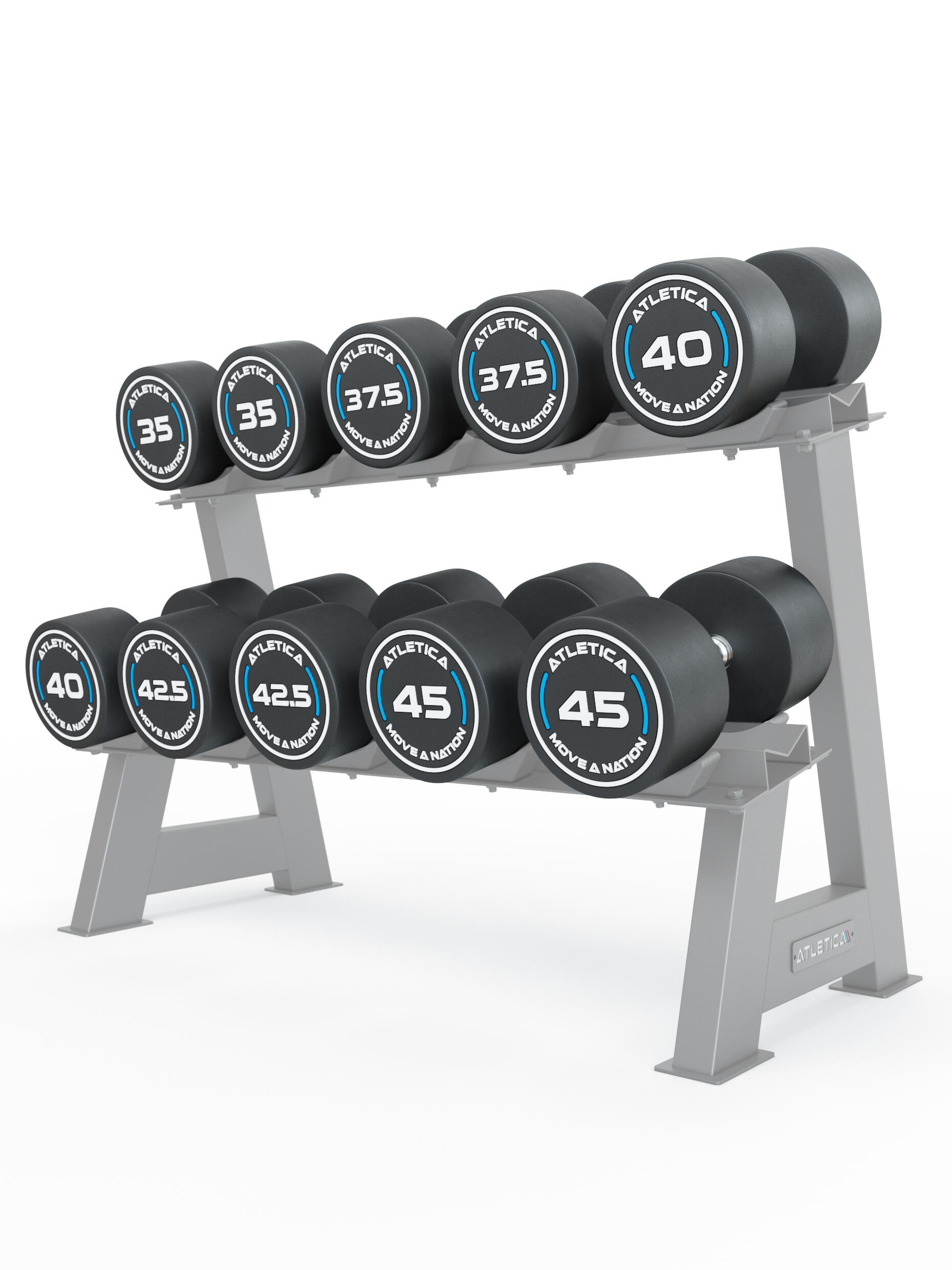 Rundhanteln PRO | Set 3 - Profi | 35 - 45kg 2/2