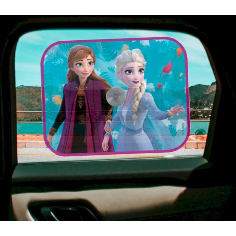 Parasol Lateral Para Coche Frozen Azul -  44x36 cm 2/3