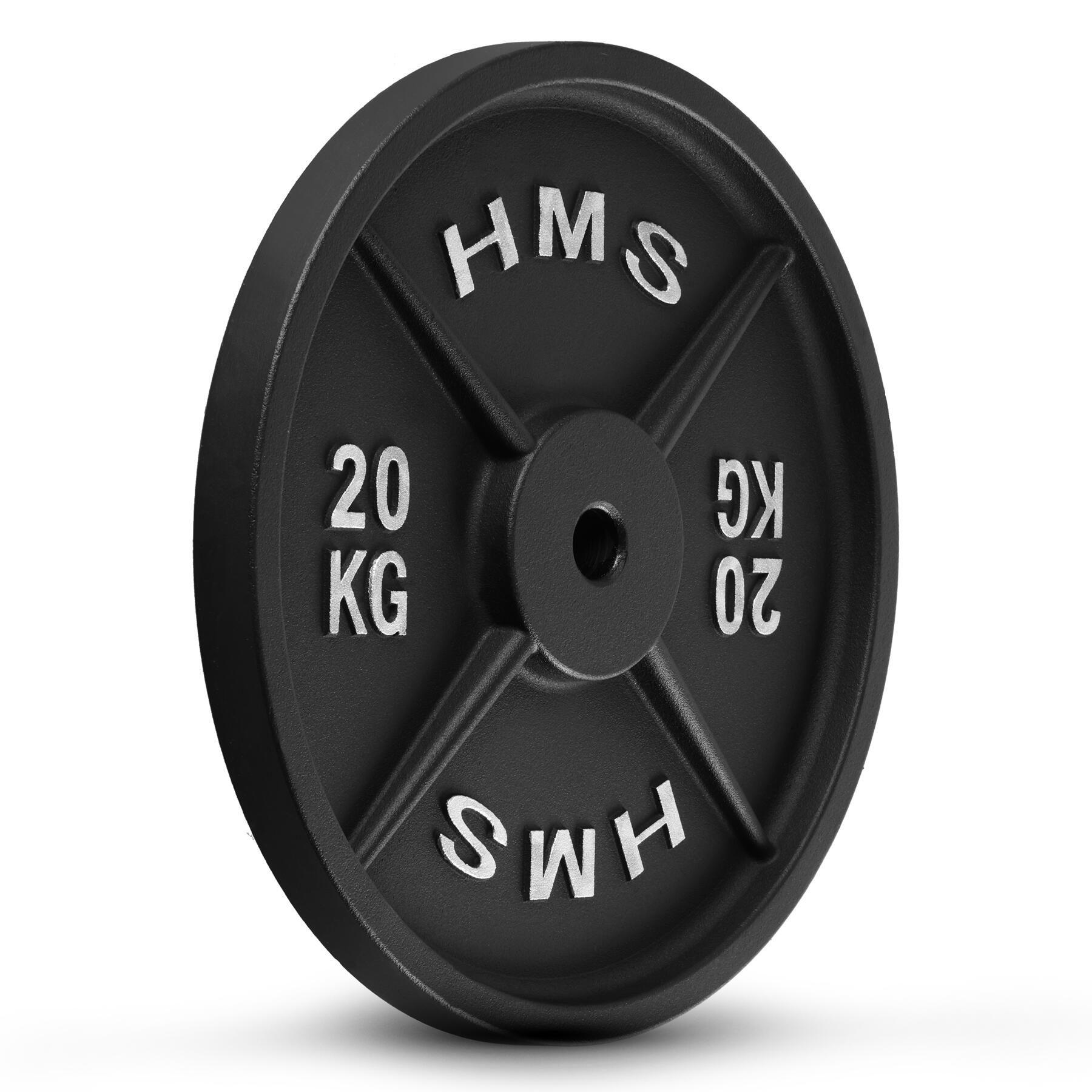 Disque en fonte pour musculation, diamètre 31 mm, HMS TCN 2/7