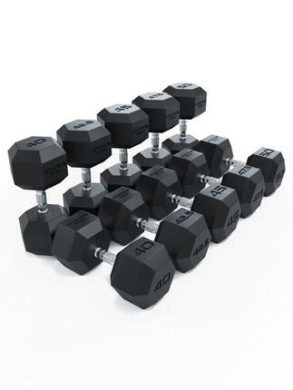 Hexagon Hanteln PRO | Set 40 - 50 kg