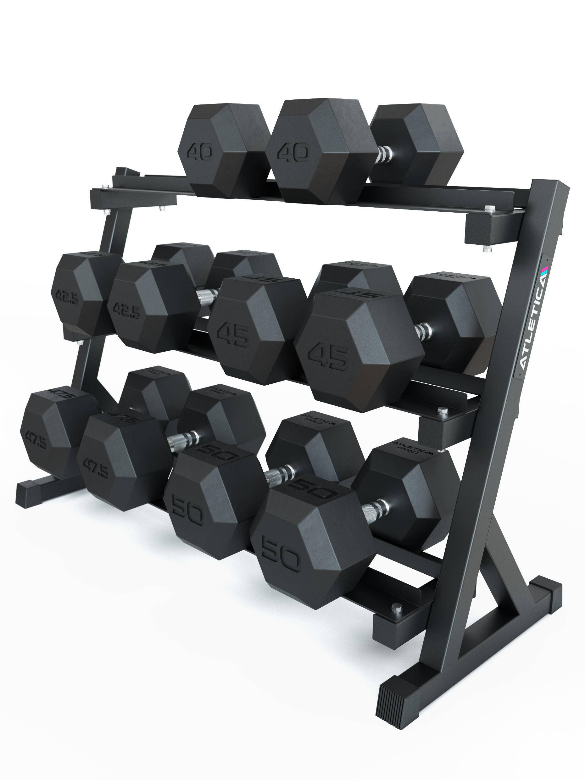 Hexagon Hanteln PRO | Set 40 - 50 kg 2/3