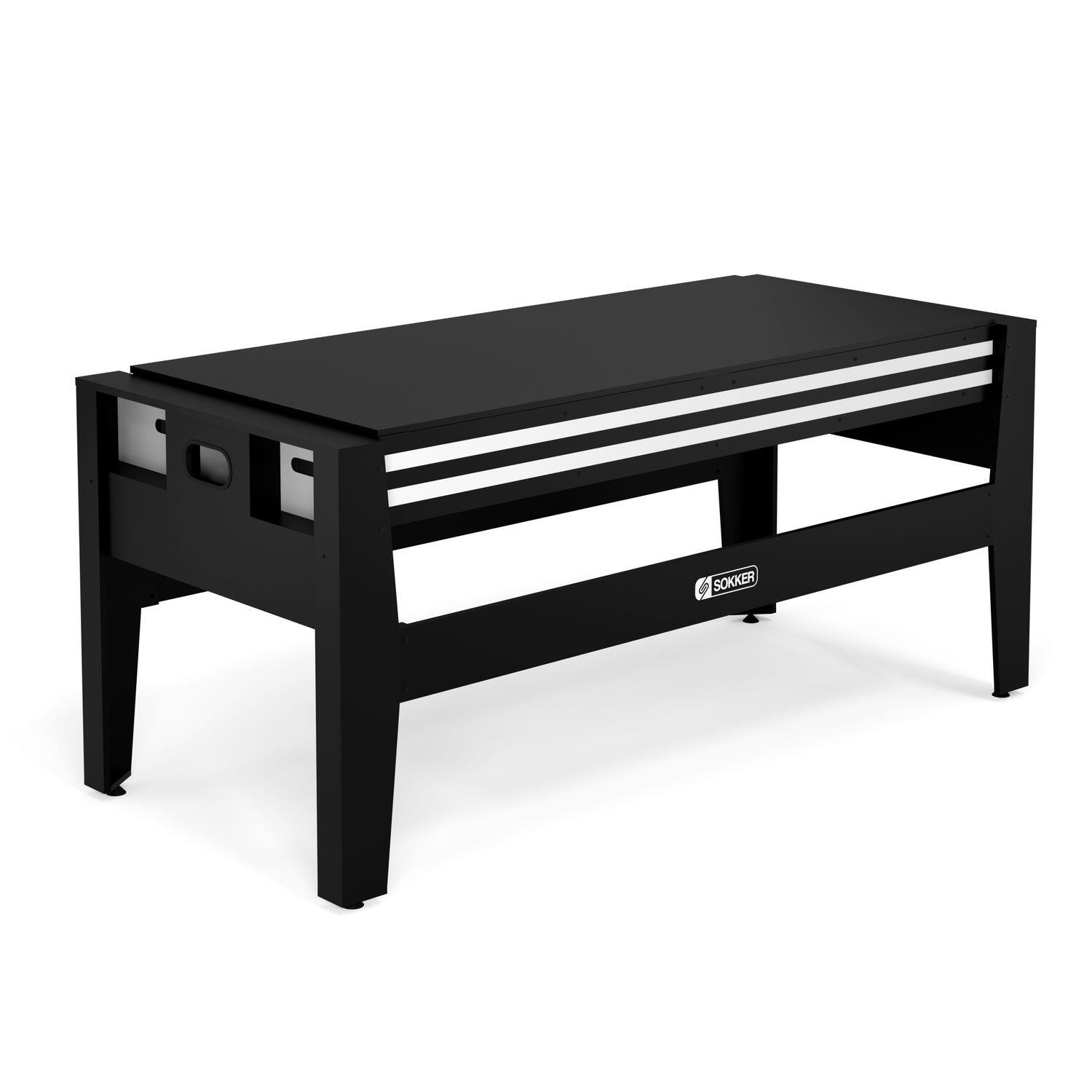 Table multi jeux 4 en 1 GLADIATEUR : Air Hockey, Billard, Ping Pong 7/7
