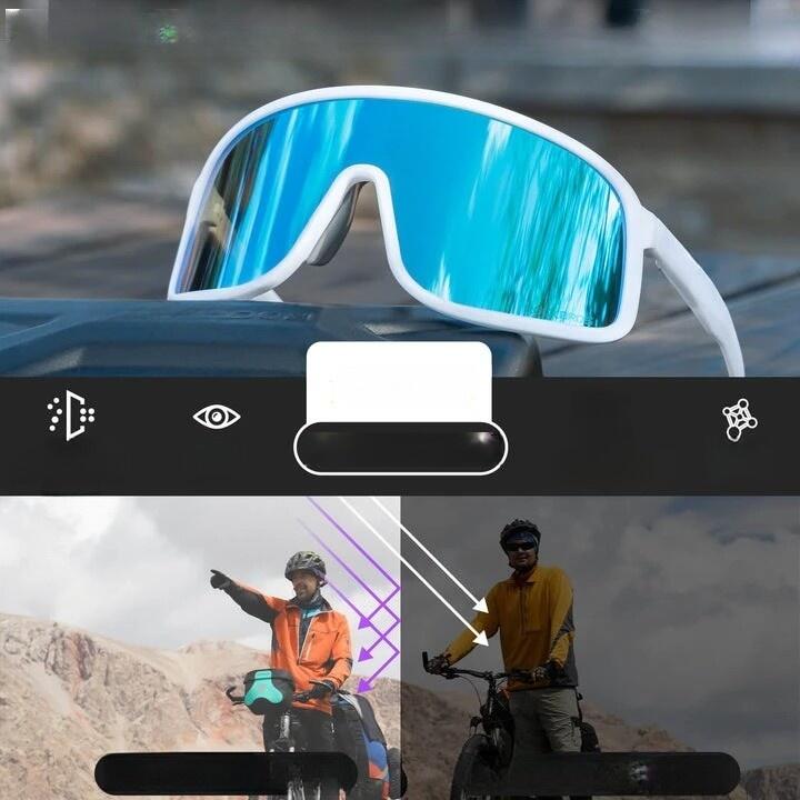 Gafas de sol fotocromáticas con protección UV400 ROCKBROS 3/3